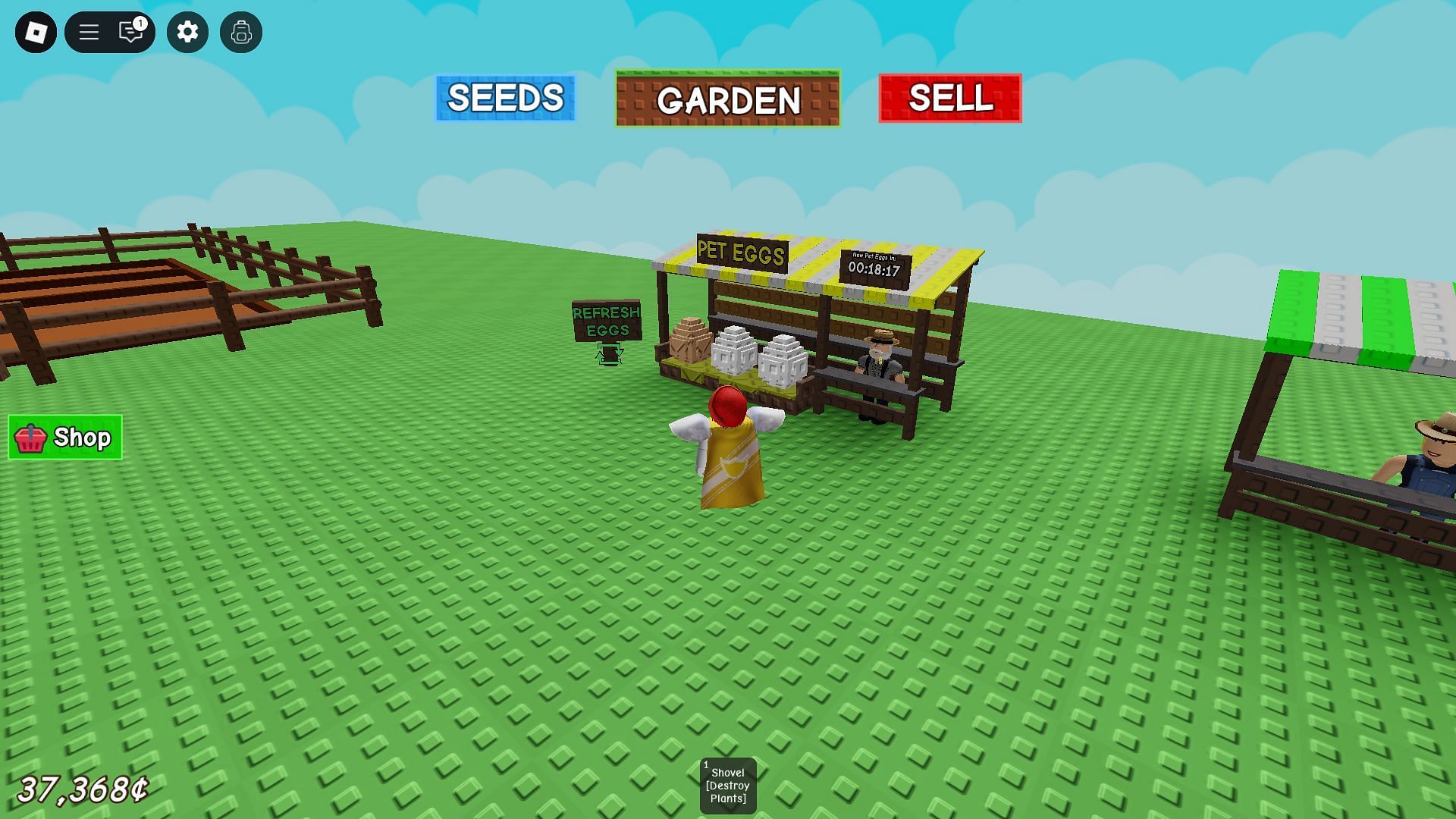The Pet Egg Shop (Image via Roblox)